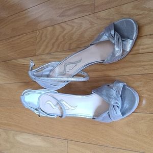 Nina Silver Heels